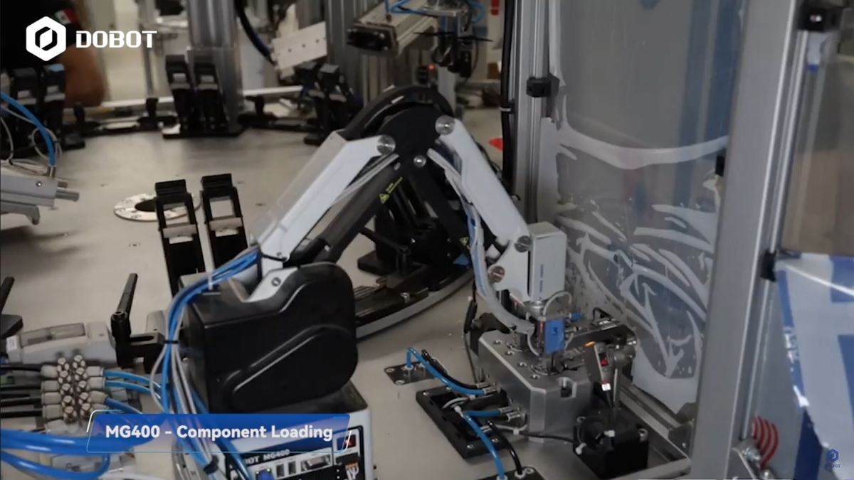 FEED-X Adopts Dobot MG400 for Efficient Part Loading & Unloading in Mexico!